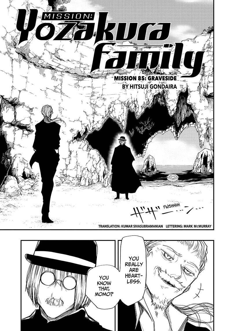 Mission: Yozakura Family Chapter 85 1